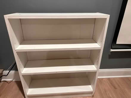 Photo of free White basic shelves (McLean, Va) #1