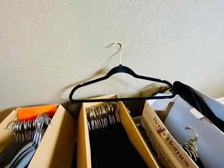 Photo of free Mostly NEW coat hangers 4 boxes (SW) #2
