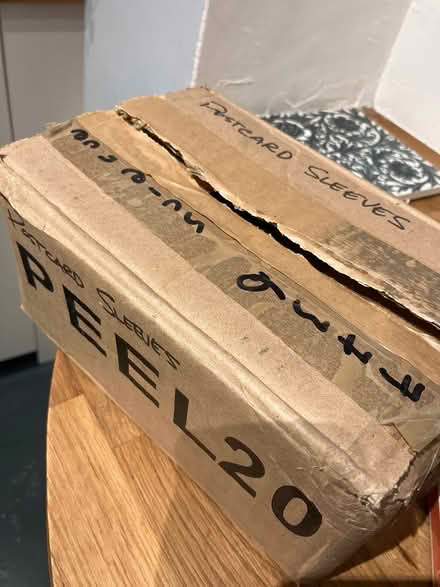 Photo of free Clear plastic postcard sleeves (Dublin 7) #2