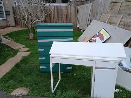Photo of free IKEA Shelf and desk (SE9) #3