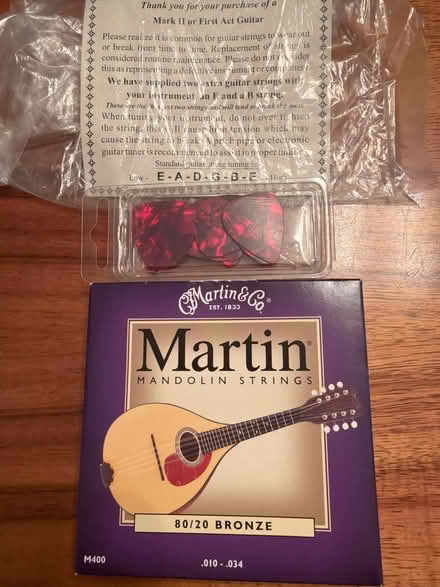 Photo of free Guitar picks / strings (Upper West side. West 83.) #1