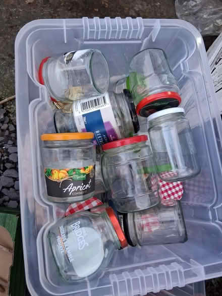 Photo of free Empty glass jars of various sizes (Ingol PR2) #1
