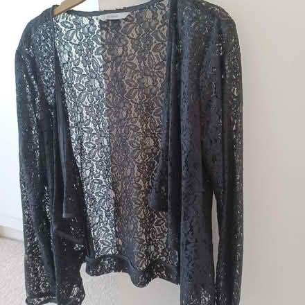 Photo of free Black lacey top size 12 (Denton's Green WA10) #1