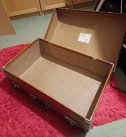 Photo of free Large vintage expandable suitcase (Bilton CV22) #2