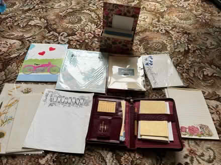 Photo of free notelets, writing paper & envelopes (OX5 (Kidlington)) #1