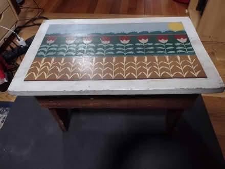 Photo of free Wood footrest with storage (East Arlington) #1