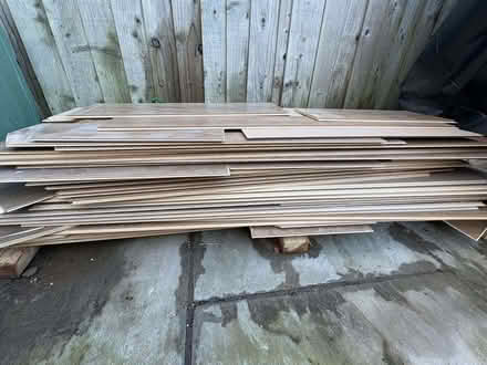 Photo of free Approx 10 square metres of Dark Laminate Flooring (Winchmore Hill N21) #1