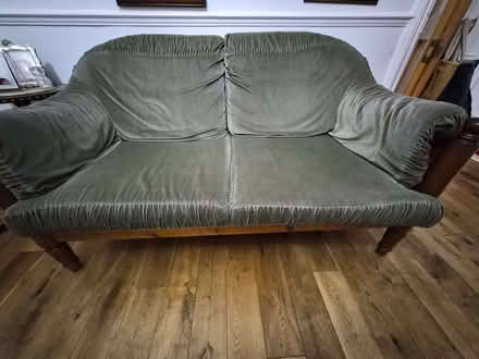 Photo of free Two seater settee/sofa (NW10) #1
