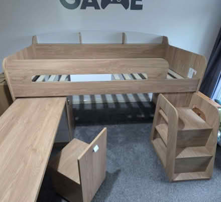 Photo of free Childs Cabin Bed with desk and drawers (Street Gate NE16) #1
