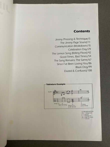 Photo of free Guitar Tab Music Books Set 9 (Dalkey) #4