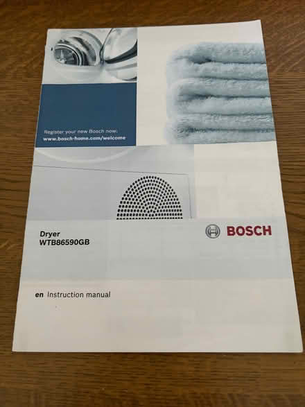 Photo of free Bosch Serie 6 condenser dryer in white (Eastbourne BN20) #4