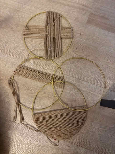 Photo of free Gold hoop decorations (Lewisham SE13) #1
