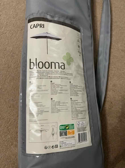 Photo of free Grey garden parasol (DY13 Burlish Area) #1