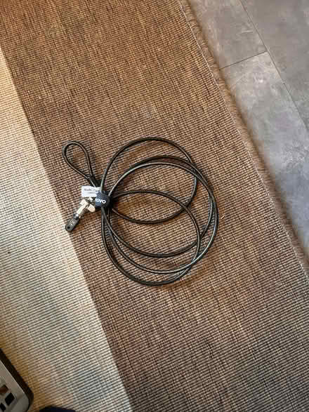 Photo of free Lenovo laptop lock cable (1m) with one key (Torbrex FK7) #1
