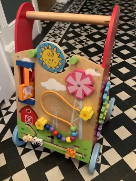 Photo of free Wooden baby walker (Palmers Green N13) #1