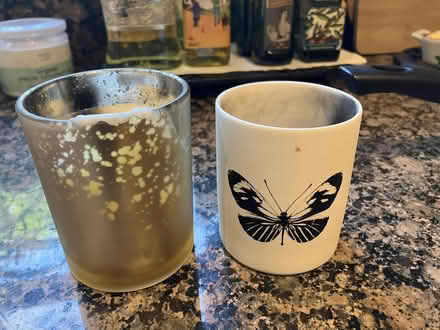 Photo of free Candle glasses (used) (Goffs Oak EN7) #1