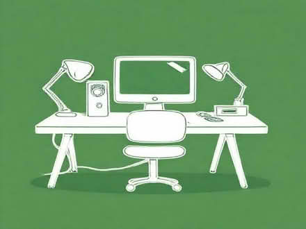 Photo of Computer table (Stretford M32) #1