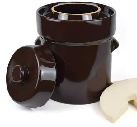 Photo of Fermentation Crock, Jar Stone Pot (W4) #1