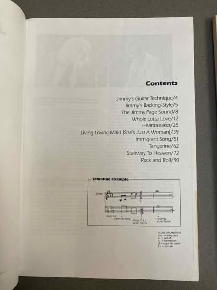 Photo of free Guitar Tab Music Books Set 9 (Dalkey) #2