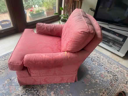 Photo of free Two Red Comfy Chairs (Clarence Park 5034) #1