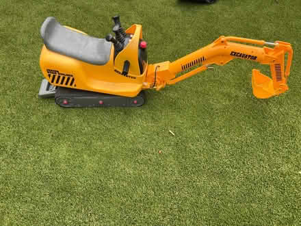 Photo of free Toddler ride on excavator toy (12th South) #1