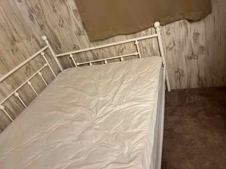 Photo of free Metal frame full bed with trundle (Dingmans Ferry) #3