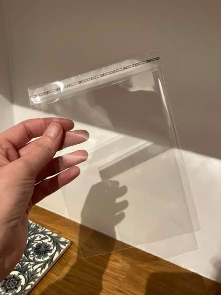 Photo of free Clear plastic postcard sleeves (Dublin 7) #1