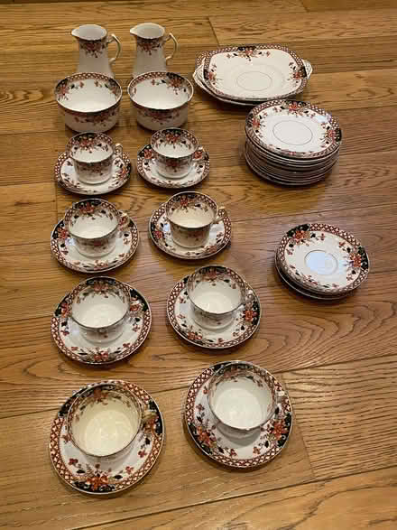 Photo of free Roslyn Fine Bone China 8/12 settings tea set. (Little Eaton DE21) #1
