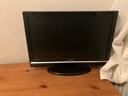 Photo of free Grundig small black flat-screen TV (Twerton) #1