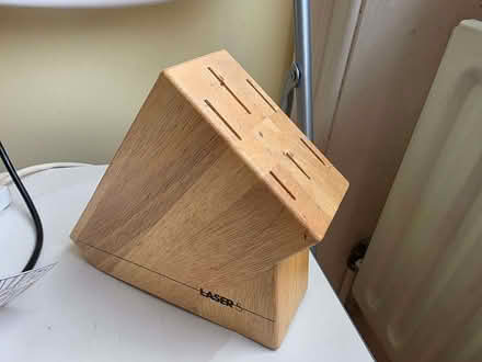 Photo of free wooden knife block (no knives) (Richmond TW9) #1