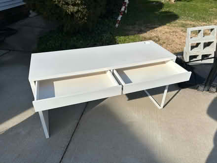 Photo of free Computer Desk, white (Malbon Acres) #2