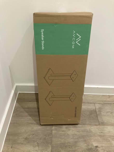 Photo of free AVCOM 600mm Speaker Stands, Black (Walthamstow E17) #1