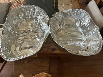 Photo of free 2 large metallic foil trays (Cotham BS6) #1