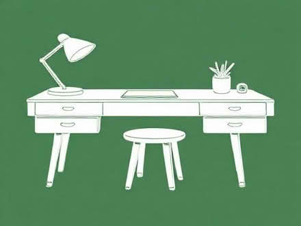 Photo of White desk (or just top) at least 100cm x 70cm (Heath End RG7) #1