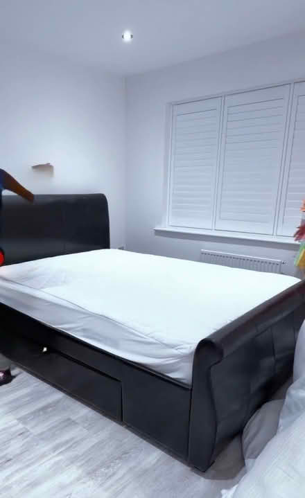 Photo of free King size bed and mattress (Waverley Rotherham S60) #2