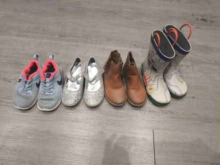 Photo of free Girl's Shoes x4 pairs (Infant size 9/EU 27) (Kirkstall LS5) #1