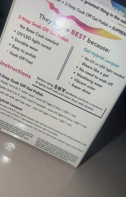 Photo of free Gel polish (Waltham cross EN8) #3