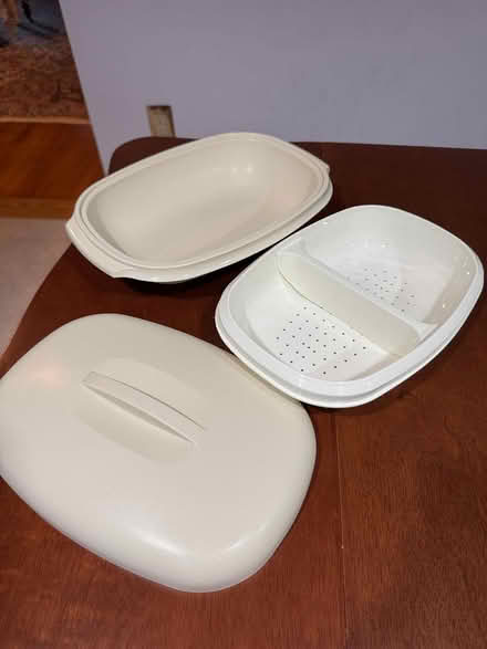 Photo of free Tupperware three part container (Swarthmore) #2