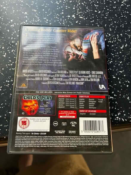 Photo of free Child’s play DVD over 18 (Patcham Brighton) #2