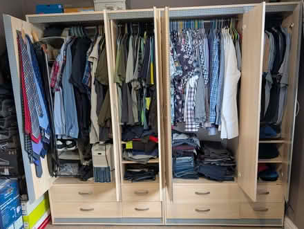 Photo of free Argos triple wardrobes (chipboard flatpack type) x 2 (Danesmoor S45) #2