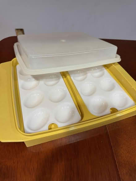 Photo of free Tupperware egg keeper (Swarthmore) #2