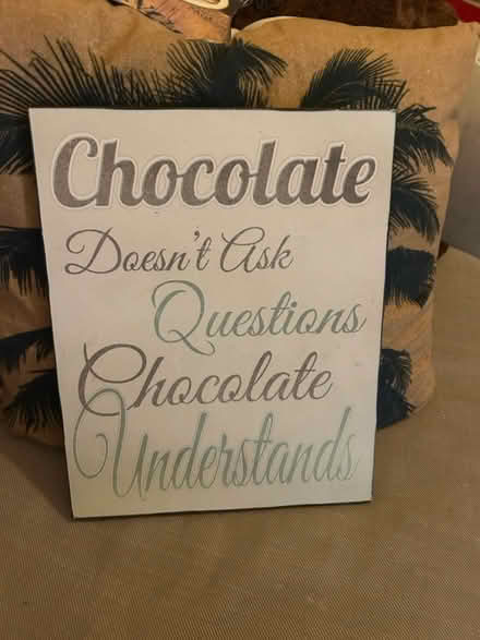Photo of free Chocolate wall plaque (Luton LU3) #1