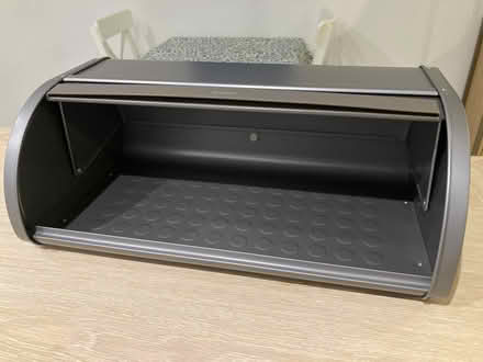 Photo of free Large Brabantia roll top bread bin (Walthamstow E17) #2