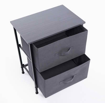 Photo of free 2 Drawer Fabric Cabinet - Grey (SW7 2DH) #2