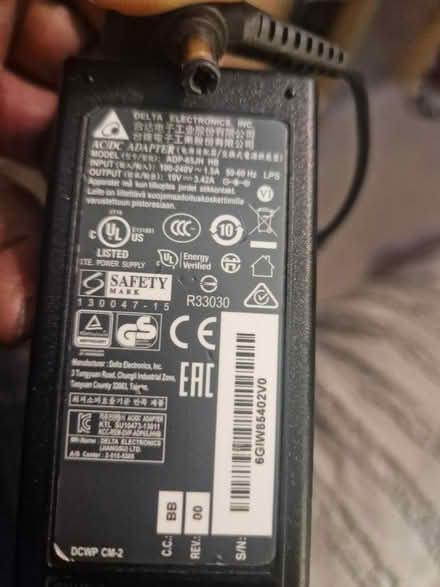 Photo of Toshiba satellite laptop charger (chesham HP5) #1