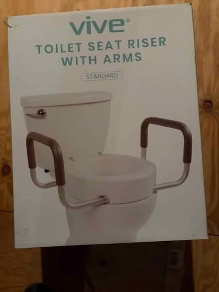 Photo of free Vive Toilet Seat Riser with Arms (Thornwood, NY) #1