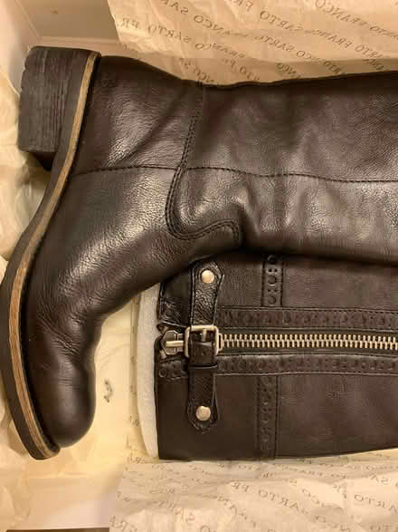 Photo of free Leather Boots Size 5.5 Black Decor (Ponderosa Park Area) #3