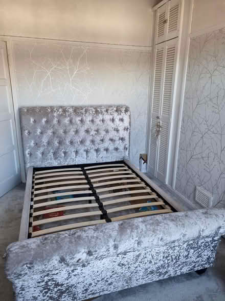 Photo of free Double bed frame (CH45) #1