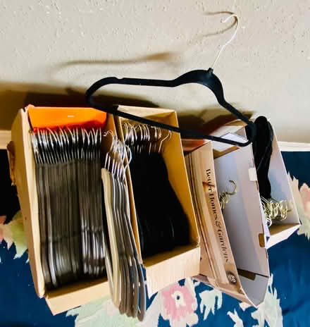 Photo of free Mostly NEW coat hangers 4 boxes (SW) #4