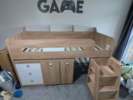 Photo of free Childs Cabin Bed with desk and drawers (Street Gate NE16) #2